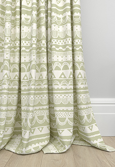 Bohemian, Sage - Made to Measure Curtains
